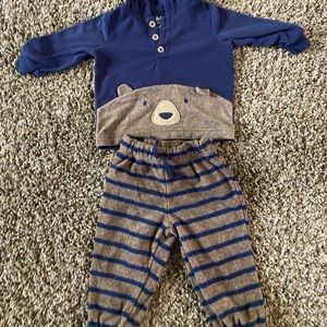 Super soft hooded outfit